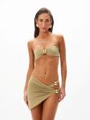 conjunto biquíni e saia peônia verde 0471 oásis resortwear