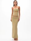 conjunto maiô e saia azaleia verde 0470 oásis resortwear