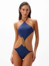 conjunto maiô e saia lavanda azul 0465 oásis resortwear