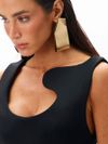 vestido longo jasmim preto 1020 oásis resortwear