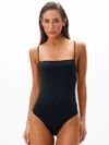 conjunto maiô e saia íris preto 0468 oásis resortwear
