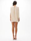 conjunto biquíni e vestido bege 0493 oásis resortwear