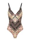 maiô decotado gabi floral carpet M07 triya