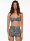 biquíni e shorts zebra T01 triya