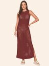saída de praia longa tricot vermelho 8505415 lua luá
