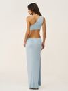 vestido longo jessara azul 1047 oasis resortwear