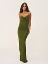 vestido longo isalye verde 1040 oasis resortwear