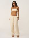 conjunto kimono e calça  bege 0483 oásis resortwear