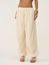 conjunto kimono e calça  bege 0483 oásis resortwear
