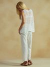 calça reta off white 20236 cia marítima
