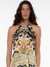 blusa party floral carpet BL14 triya