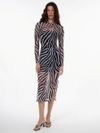 vestido midi jack zebra VE02 triya