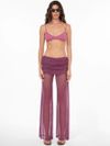 biquíni e calça lilas T36 triya