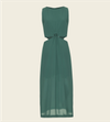 vestido olímpia verde bambu