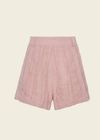shorts nena linho rosê