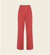 calça entardecer linho vermelho