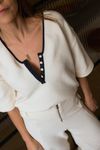 blusa day off cor off white