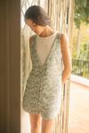 body canelado nadador off white