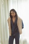 bomber perfeita jeans escuro