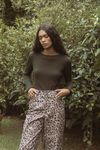 blusa manga longa alvorada ardósia