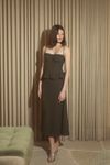 Vestido Midi Sublime Ardósia