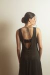 Vestido Éter Ardósia