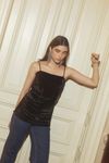 blusa alcinha veludo