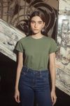 camiseta essencial verde