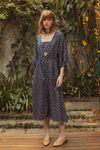 vestido bosque azul