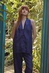 blusa prado azul