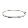 imagem do produto Pulseira algema riviera cravejada de zircônias em prata 925