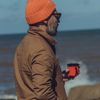 Caneca esmaltada 10 years. - Orange