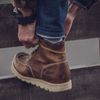 Bota Couro Moc Toe Roadie