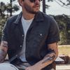 Camisa  Linho  Flow  Camp Collar