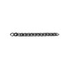 Corrente Groumet Elo Duplo Grafite 9 mm