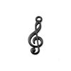 Pingente Musical Grafite 13 mm