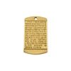 Pingente Dez Mandamentos Ouro 22 mm
