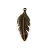 Pingente Folha Ouro Velho 19 mm