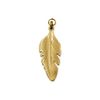 Pingente Folha Ouro19 mm