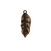 Pingente Folha  Ouro Velho13 mm - GI6015-3