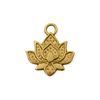 Pingente Flor De Lótus Ouro 18 mm