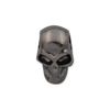 Passador Caveira  Prata Velha 10 mm