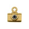 Pingente Mala Ouro 13 mm