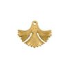 Pingente Leque Ouro 23 mm
