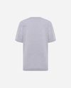 Camiseta Rocio Bordada Cinza Mescla