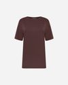 Camiseta Rocio Bordada Marrom