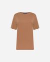 Camiseta Rocio Bordada Caramelo
