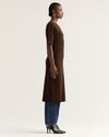 Vestido Tricot Aetherna Marrom