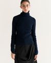 Blusa Tricot Skin Marinho