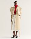 Trench Coat Jaspe Bege